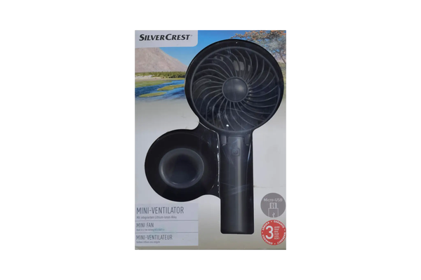 مروحة شحن منضدية صغيرة من سلفر كرست Image 1 Preview