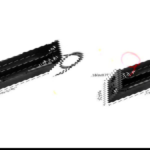 هولدر بطاريه حجم 18650 2p يخرج من المنتج اسلاك عدد2 حار+بارد Image 1 Preview