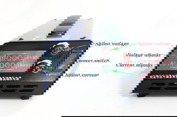 شاحن 1v/85v 10A يمكن التحكم  بالفولتيه والامبيريه من خلال الجهاز ويوجد في المنتج شاشه لبيان الفولتيه والامبيريه التي تريد اختيارها يأتي المنتج مع جميع المحتويات المطلوبه Image 1 Preview