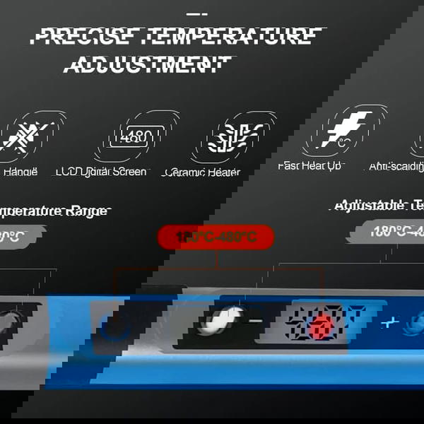 كاويه 80W متغيره الحراره 180c-480c Image 2 Preview
