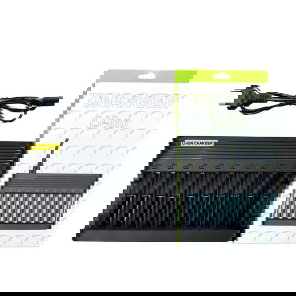 شاحنه بطاريات ذو 10 مداخل Image 3 Preview