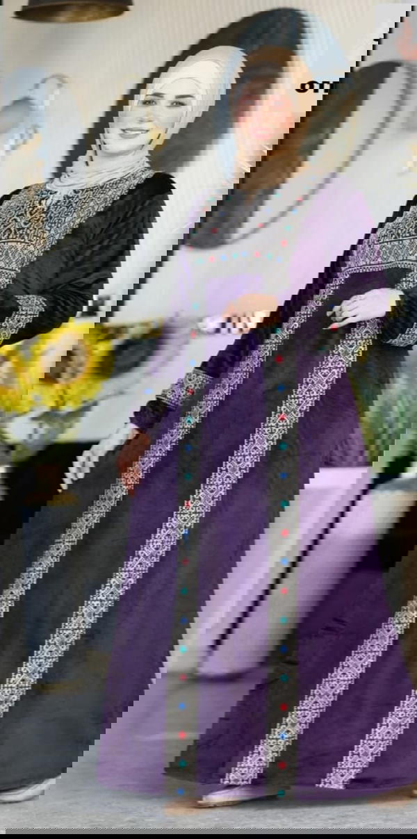 عبايه قطيفة هاي دي Image 2 Preview