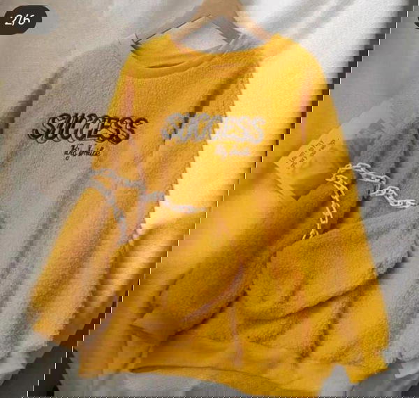 بلوفر فرو بشنطة Image 5 Preview