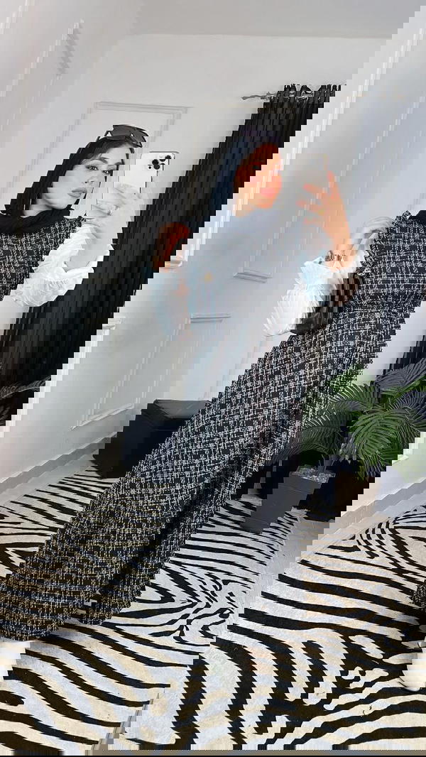 دريس كاروهات كم ابيض Image 2 Preview