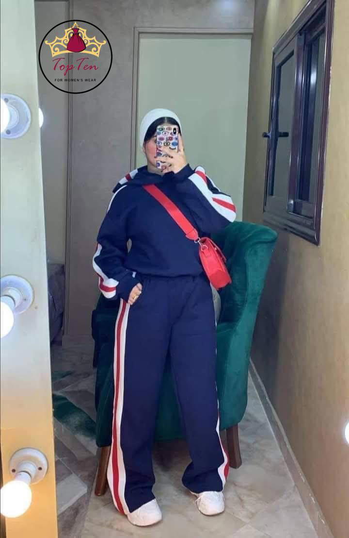سوت قطعتين مقلم Preview Image