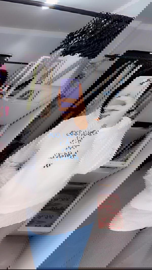 سويت شيرت مقلم Image 2 Preview