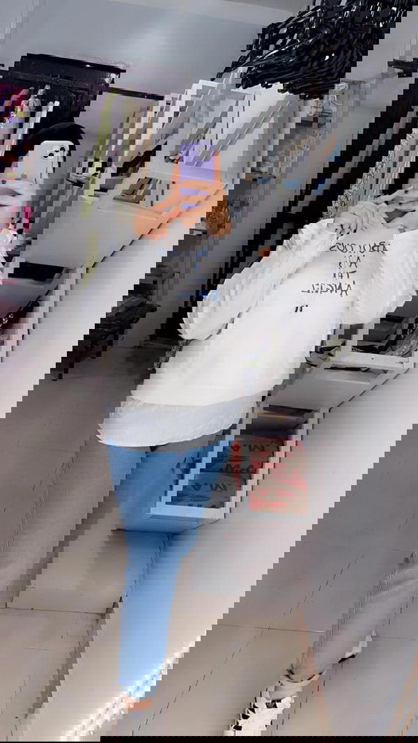 سويت شيرت مقلم Image 4 Preview