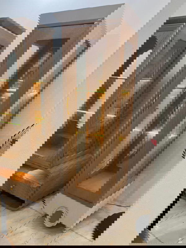 اخر قطعه بسعر قديم 📣🔥نيش دمياطي فوووووي خشب ثه رجول زان احمر Image 1 Preview