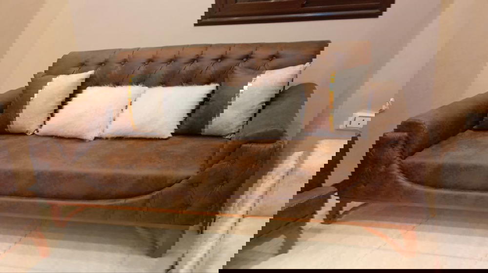 ❤️🏨👋جاهز ع التحميل خشب زان احمر قماش مستورد سفنجات صافي كثافه 35 Preview Image