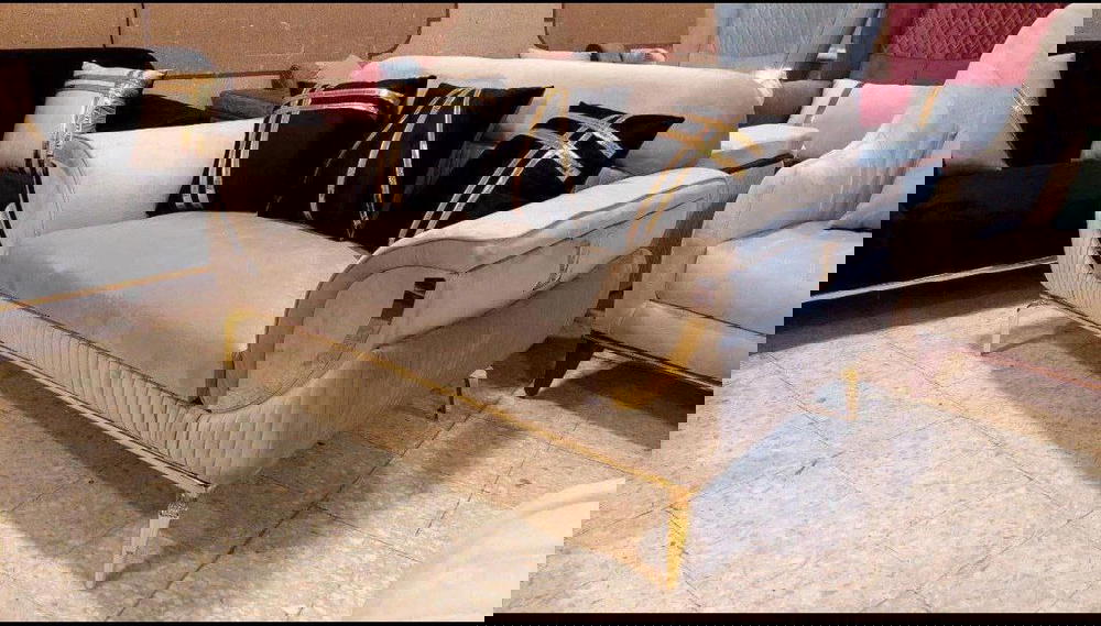 جاهز 📣🔥🔥خشب زان احمر قماش همر مستورد تنجيد سفنجات صافي كثافه 30 Preview Image
