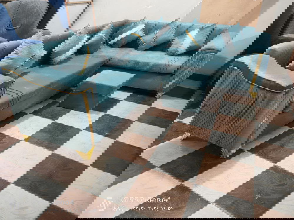 جاهزه للتحميل📣🔥🔥 مقاس ٢م في 280سم خشب زان قماش همر مستورد سفنجات صافي كثافه 30 Preview Image