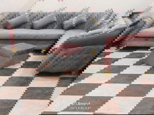 جاهزه للتحميل📣🔥🔥 مقاس ٢م في 280سم خشب زان قماش همر مستورد سفنجات صافي كثافه 30  Image 6 Preview