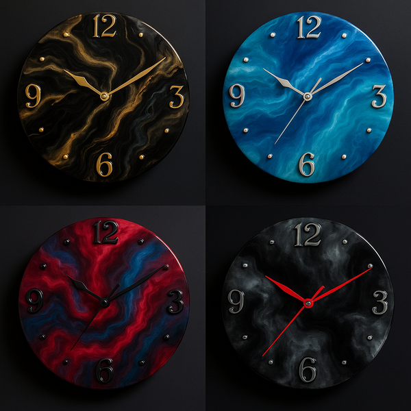 ساعات ريزن 3d مقاس ٢٠سم / ٣٥سم  Image 3 Preview