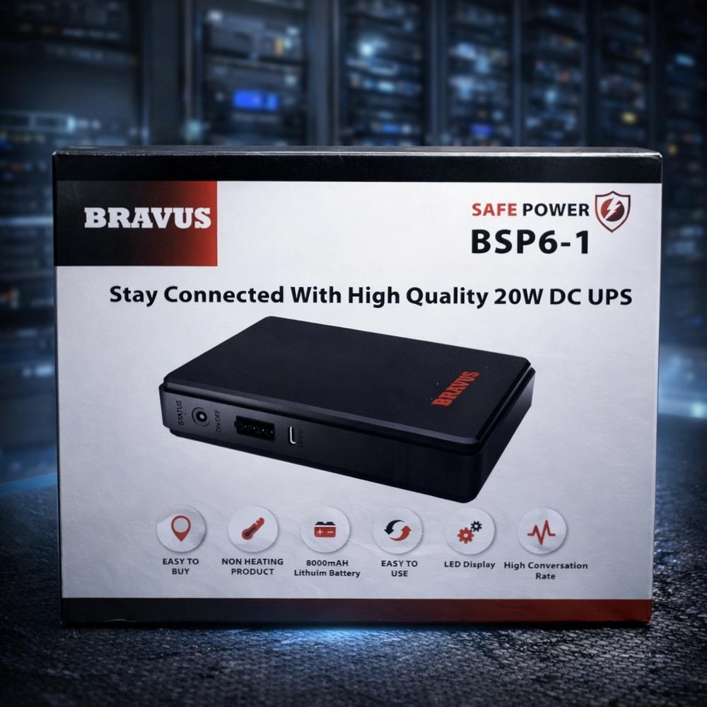 UPS راوتر 8000mah BRAVUS Preview Image