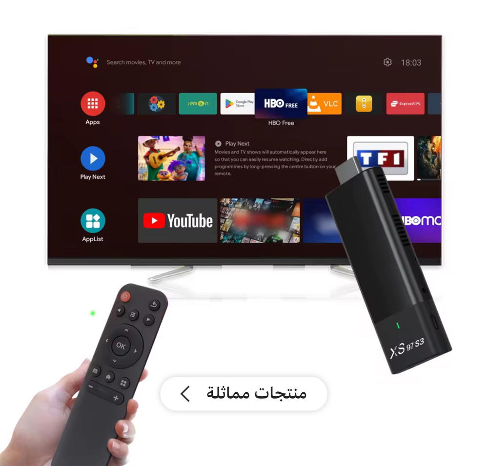 TV STICK. حول شاشة التلفاز الى نظام اندرويد سمارت Preview Image