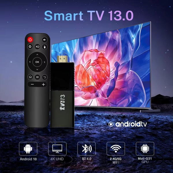 TV STICK. حول شاشة التلفاز الى نظام اندرويد سمارت Image 2 Preview