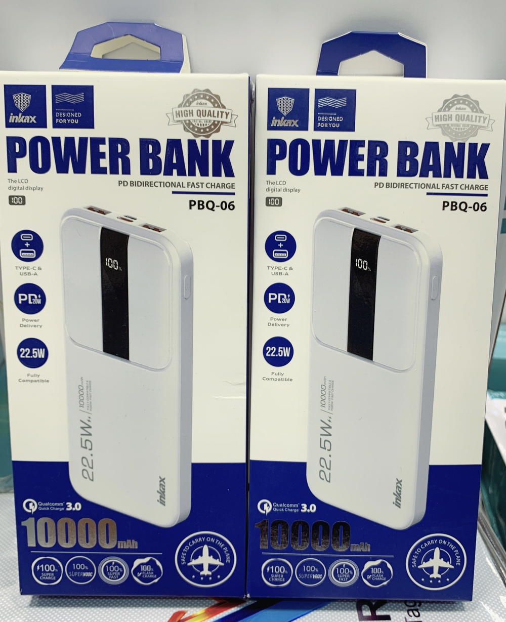 بور بنك INKAX PBQ-06 10000 PD20w Preview Image