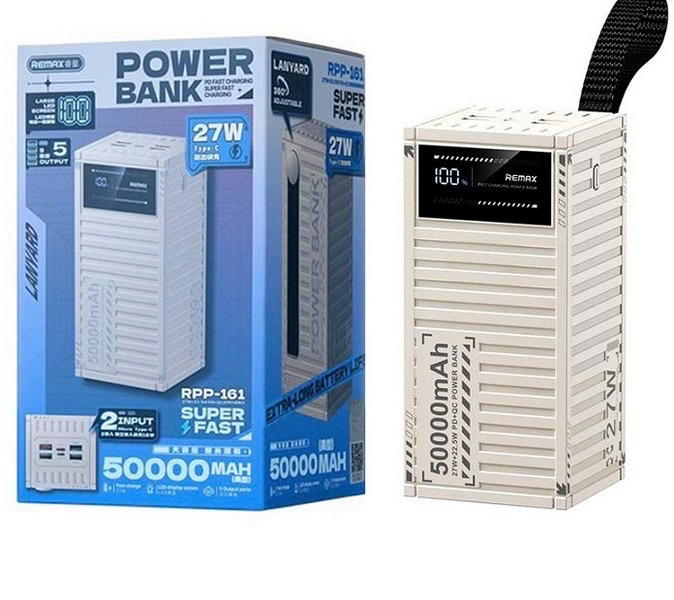 بور ريماكس R-161 50000mah PD27w Preview Image
