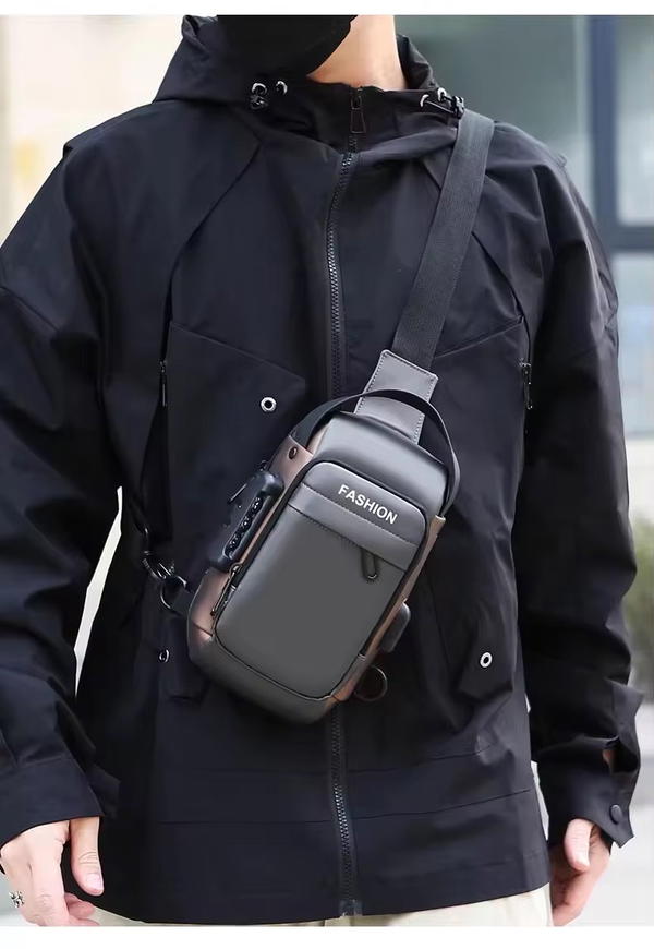 حقيبة صغير مطري مع قفل برمز سري YT-75 Image 3 Preview