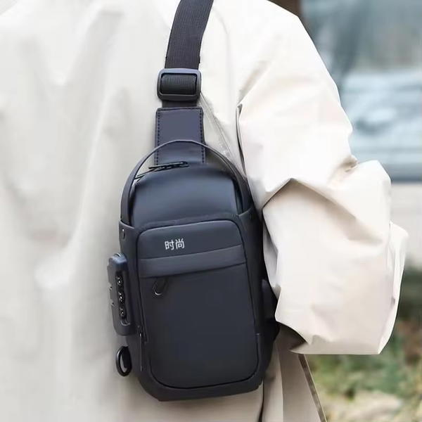 حقيبة صغير مطري مع قفل برمز سري YT-75 Image 7 Preview