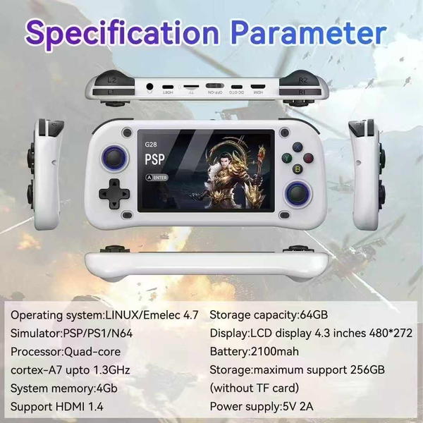 جهاز العاب بلي محمول G28 اكثر من 20 الف لعبة Image 1 Preview