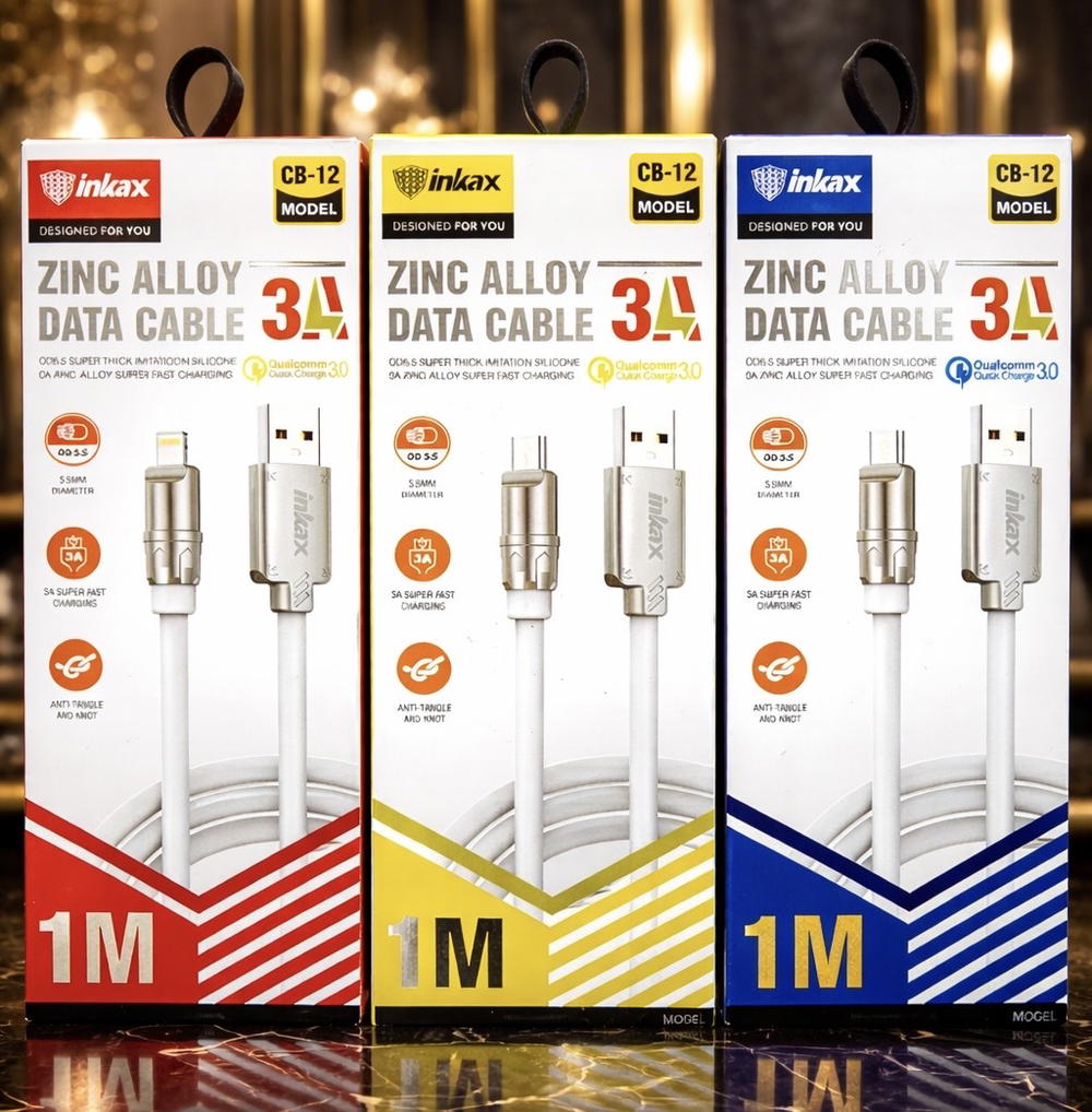 كيبل INKAX CB-12 3A ايفون كلكسي تايب سي Preview Image