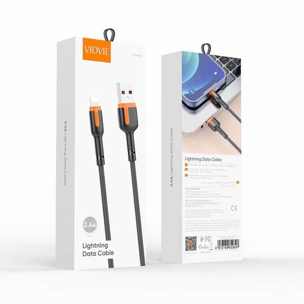كيبل VIDVIE 499 ايفون+تايب سي Image 1 Preview