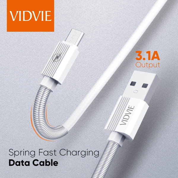 كيبل VIDVIE 510 ايفون+كلكسي+تايب سي Image 2 Preview
