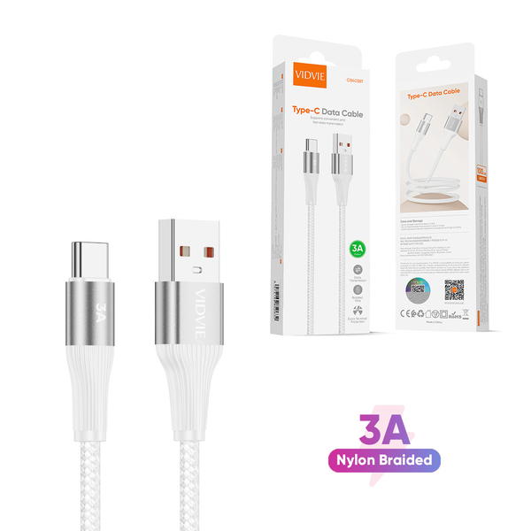 كيبل VIDVIE 4038 USB ٢متر MICRO IPHONE  Image 1 Preview