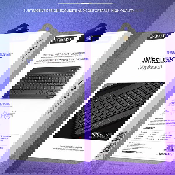 كيبورد KAKU صغير ENGLISH وايرلس Image 1 Preview