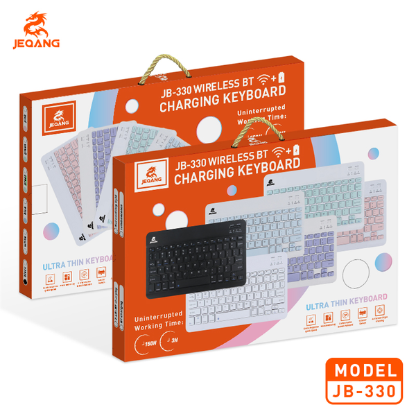 كيبورد بلوتوث يعمل على جميع الاجهزة JB-330 Image 1 Preview