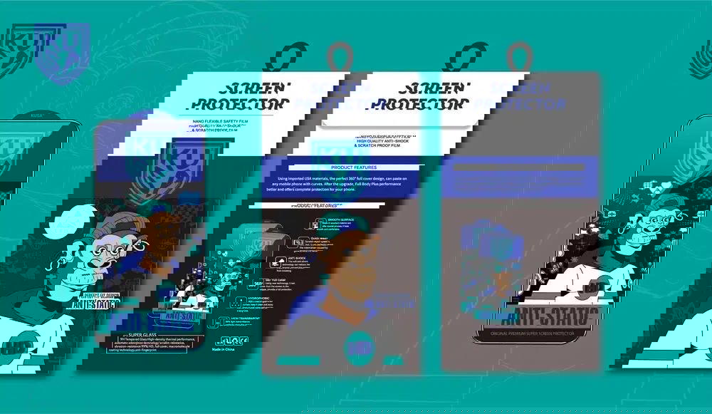 لاصق ايفونات شفاف ماركة KUSA اصلي  Preview Image