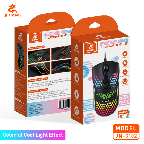 ماوس واير RGB JEQANG JM-102 Image 1 Preview