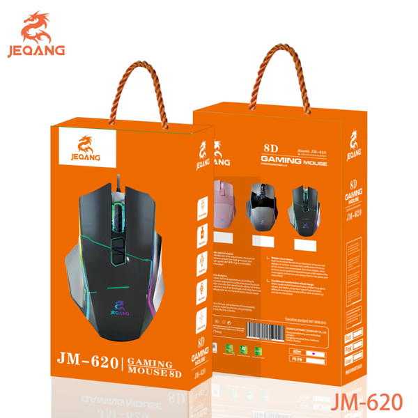 ماوس واير گيمنك احترافي JM-620 Image 2 Preview
