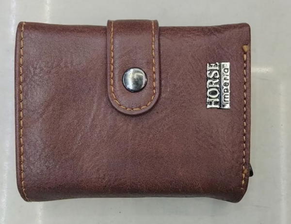 محفظة جلد نقود وبطاقات Image 5 Preview