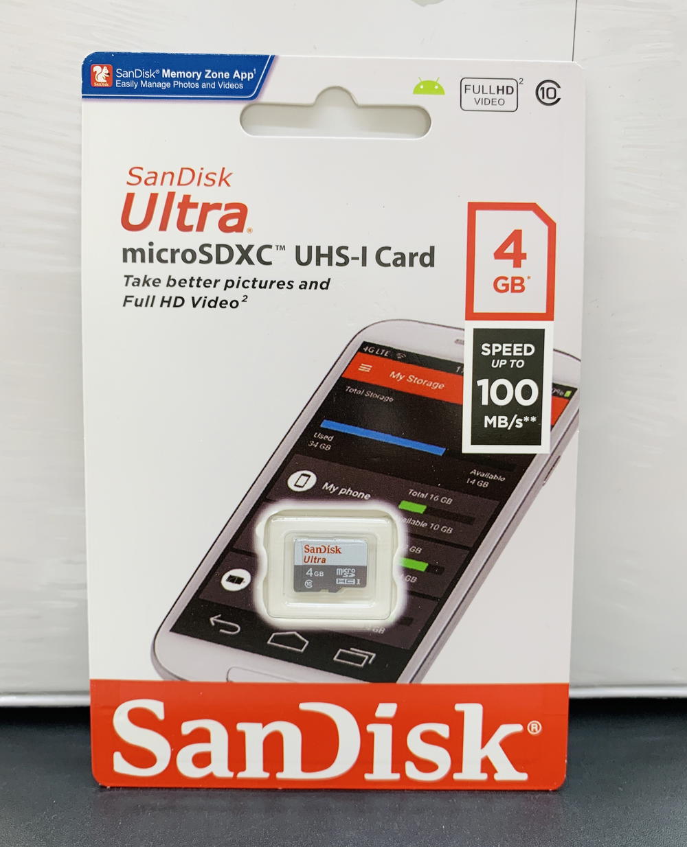 رام SANDISK 4GB Preview Image