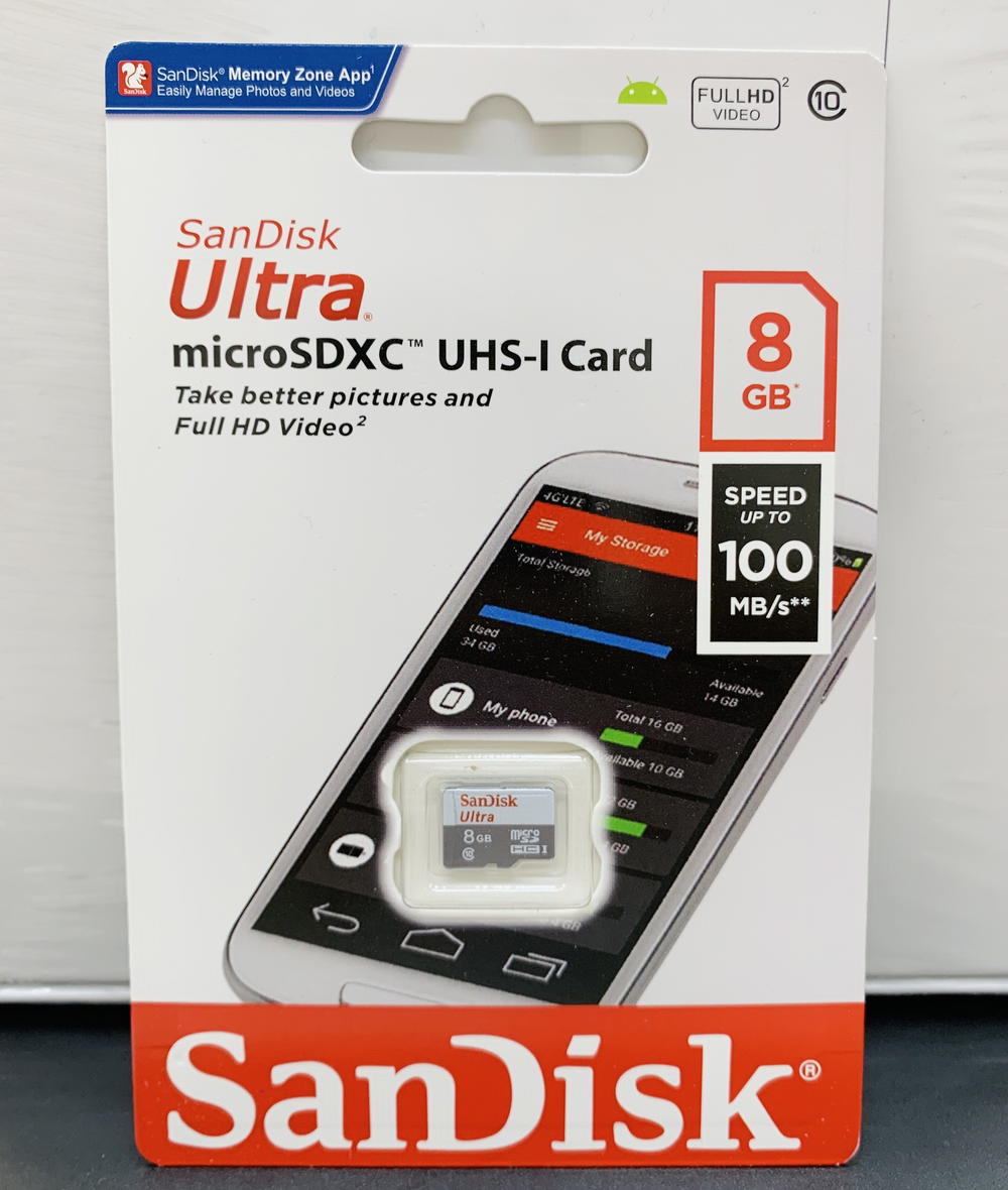 رام SANDISK 8GB Preview Image