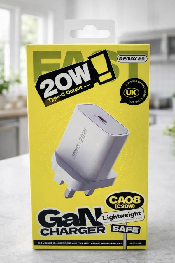 راس شاحن PD20w REMAX CA08 GAN Image 1 Preview