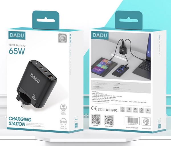 راس شاحن DADU DC-320 PD65w  Image 1 Preview