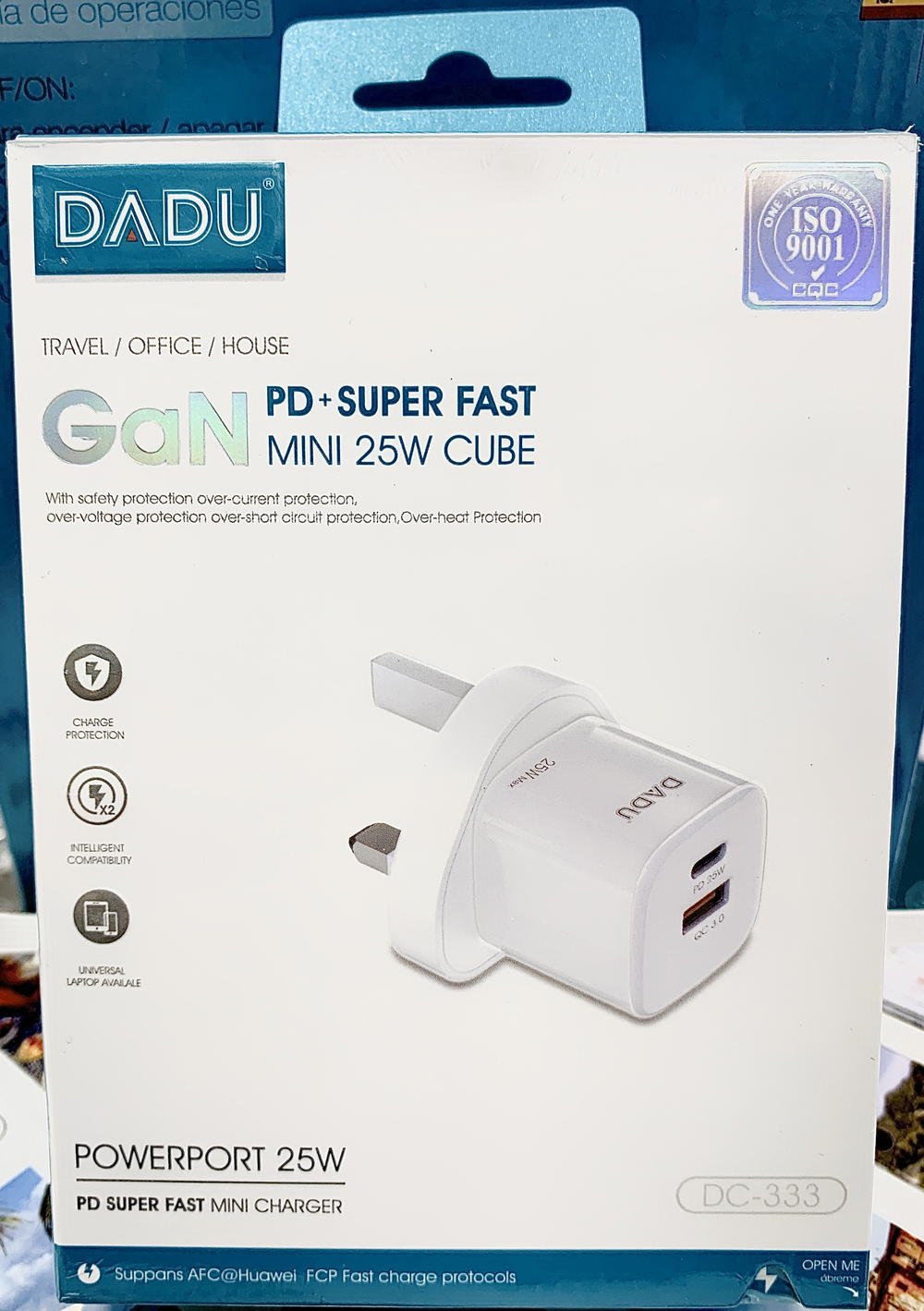 راس شاحن DADU DC-333 PD25W GAN  Preview Image