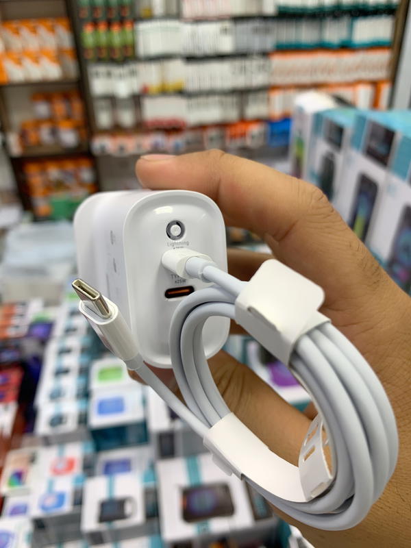 راس شاحن PD55W منفذين TC+IP Image 3 Preview