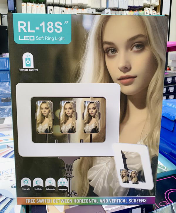 رنك لايت ضوء ابيض RL-18S Image 1 Preview