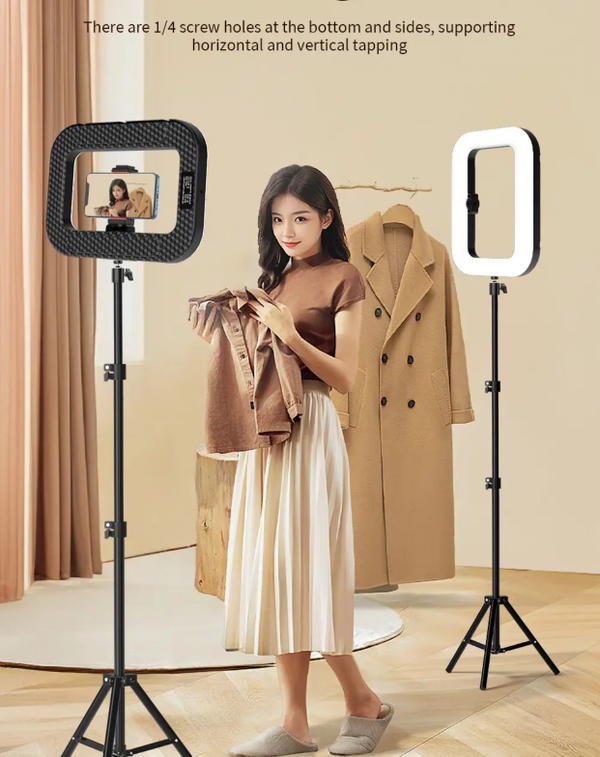 رنك لايت شحن للتصوير مع ستاند YM-200 Image 6 Preview