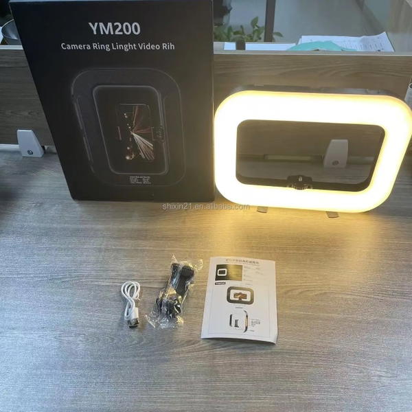 رنك لايت شحن للتصوير مع ستاند YM-200 Image 8 Preview