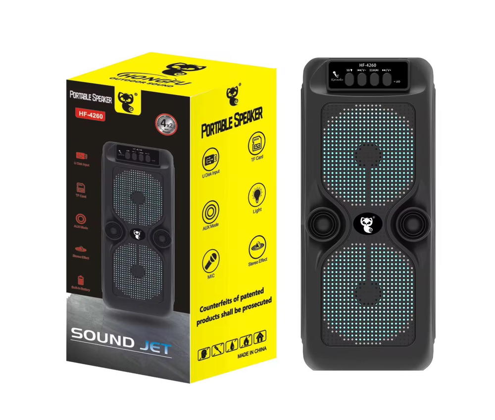 سبيكر بلوتوث حجم 2*4 inch ماركة BT-4260 Preview Image