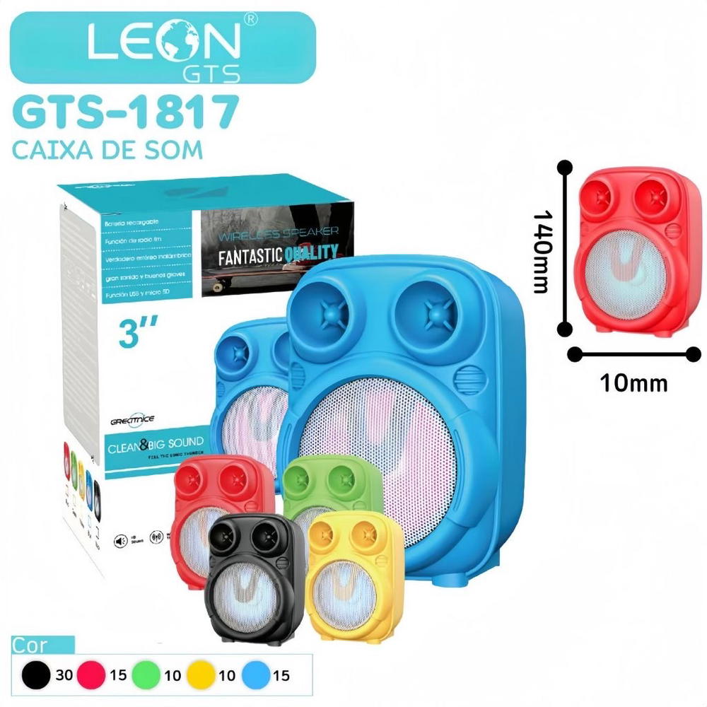 سبيكر بلوتوث GTS 1817 Preview Image