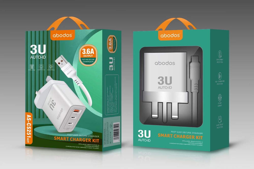 شاحن ABODOS CS251 2PD+USB Preview Image