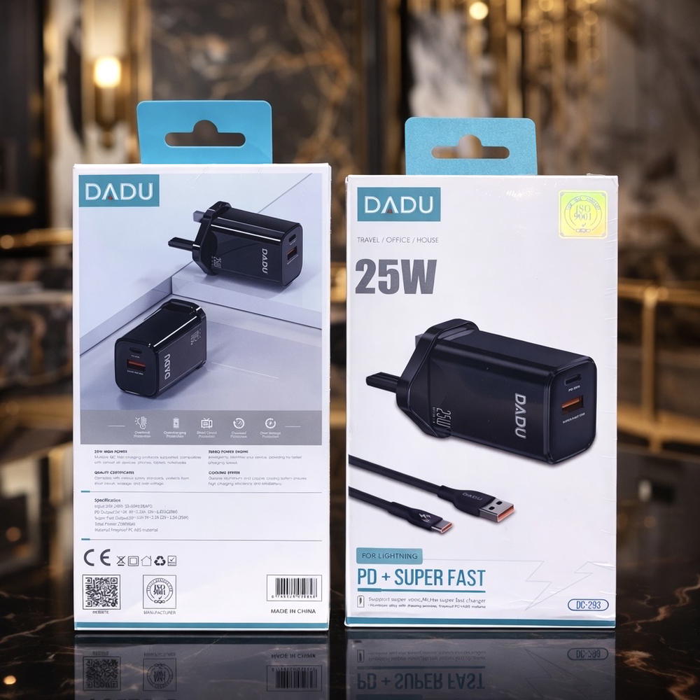 شاحن ايفون PD+USB25w DADU 293  Preview Image