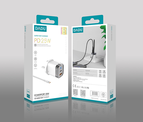 شاحن DADU DC-316-A PD25w مع كيبل USB Image 1 Preview