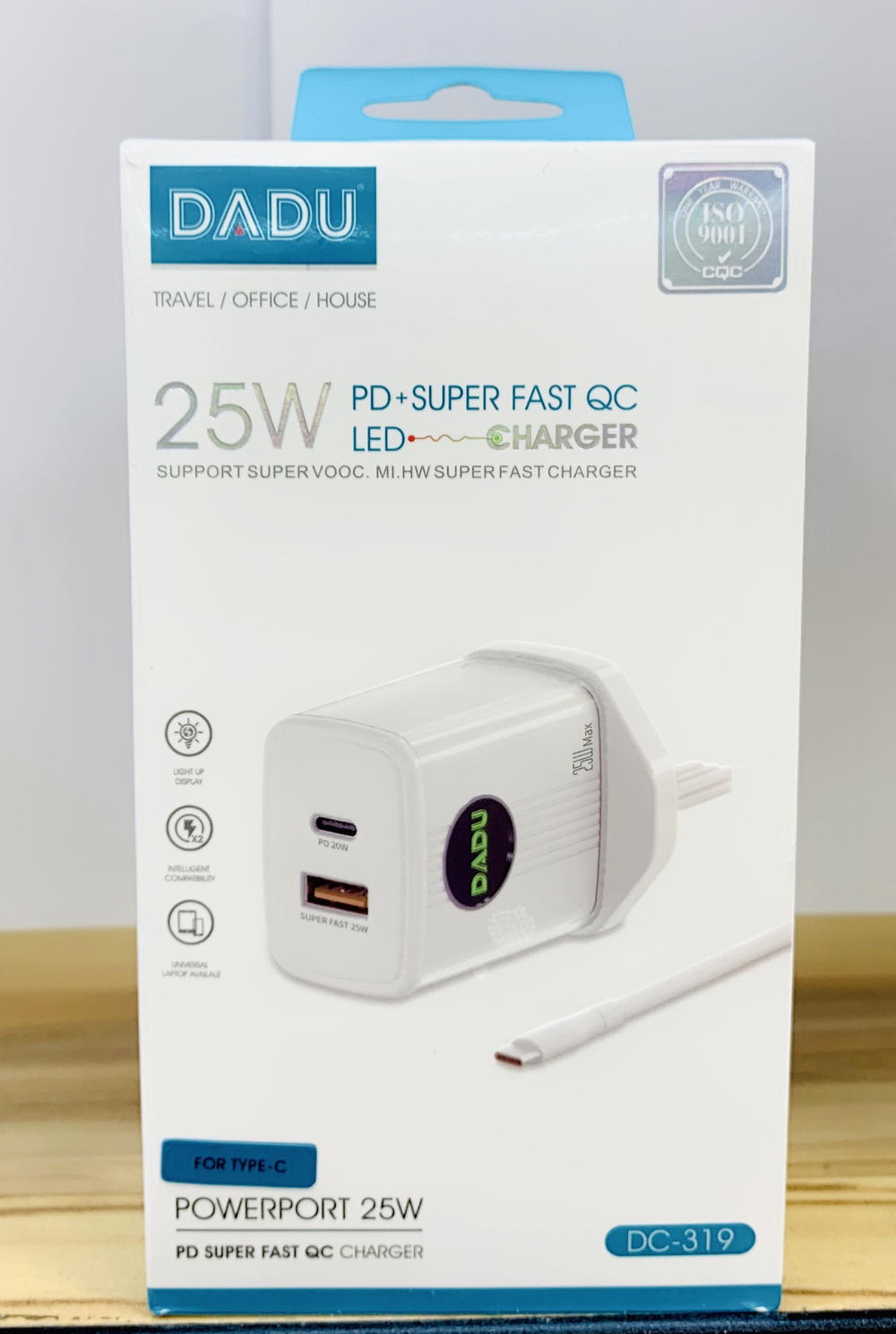 شاحن DADU DC-319 PD25w كيبل USB TYPE-C Preview Image